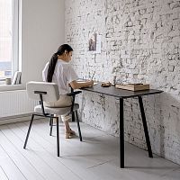 Free-standing desk classicoakHPL