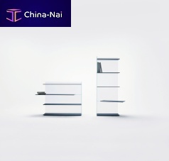 Free-standing bookcase SLIDEhighlowcontemporary