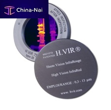 Sight glass for industrial applications H.VIR® seriesinfrared thermographyflange