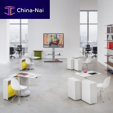 Workstation desk TOUCH DOWN UNITfree-standingcontemporarywooden