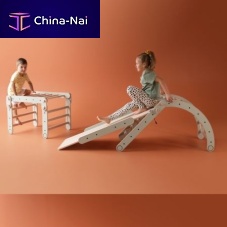 Indoor climbing structure MINI + BIGI + ARCHI + SLIDE SET