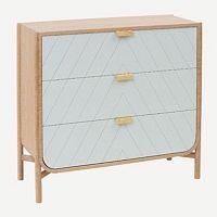 Contemporary chest of drawers MARIUSoakwood veneerMDF