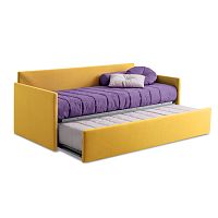 Pull-out bed ERIK singlecontemporaryupholstered