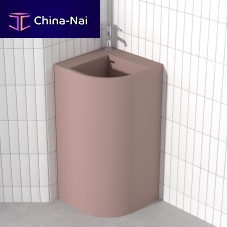 Free-standing washbasin ANGLEPietraluce®customizable1-hole