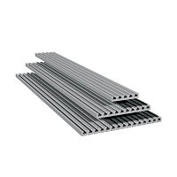 Aluminum profile PT 25anodized aluminumflatT-slot