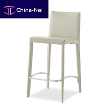 Contemporary bar chair AISHA - SGindoorleathermetal