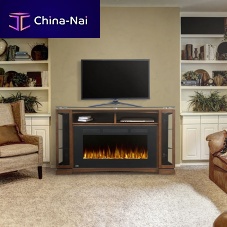 Electric fireplace NEFP42-1715BWfree-standingSingle-sidedclosed hearth