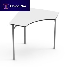 Free-standing desk DELTAindividualcontemporarypainted metal
