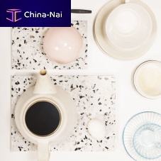 Natural stone serving tray CONFETTI home