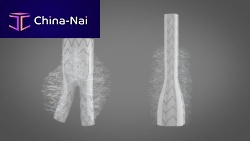 Abdominal aorta vascular prosthesis KARDIOZISsynthetic