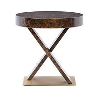 Contemporary bedside table CIMAROSAoakmaplemahogany