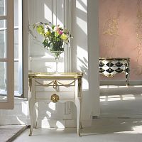 Classic side table 747 serieslacquered woodbeechcherrywood