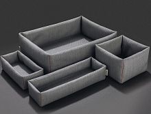 Fabric storage box PILLOWdrawer