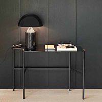 Free-standing desk Aritacontemporarywood veneerwalnut