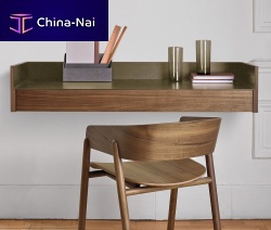 Wall-mounted desk STOCKHOLM : STH702contemporarywoodenstraight