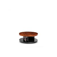 Contemporary table LALLAN CENTER TABLE IIwoodenbrasspolished brass