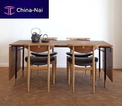 Scandinavian design dining table NYHAVNoakwalnutteak