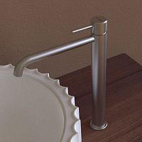 Washbasin mixer tap ST3055HACCcountertopstainless steelbrushed stainless steel