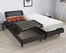 Double bed ABSOLU-Bodysoftsinglecontemporaryreclining
