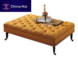 Classic coffee table CAPITONNfabricrectangularhome