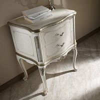Classic bedside table P 701walnutwith drawercustom