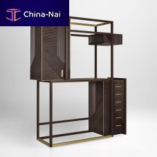 High sideboard HAMPTONtraditionaloakwood veneer