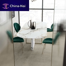 Contemporary table Marbleporcelain stonewareporcelain stoneware baserectangular