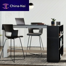 Stand-up desk CAMPFIRE contemporarywood veneerHPL