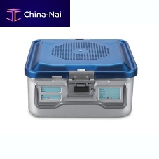 Instrument sterilization container for endoscopesnon-perforated