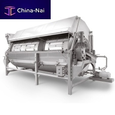 Blancher industrial cooker continuousrice