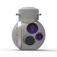 2-axis gyro-stabilized turret DOMEfor droneshigh-precision