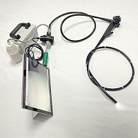 Video veterinary gastroscope GBS-9with integrated video monitor