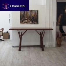 Contemporary sideboard table TREEwoodenwooden baserectangular