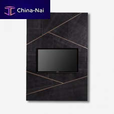 Contemporary TV wall bracket POCHfixedleatherhome