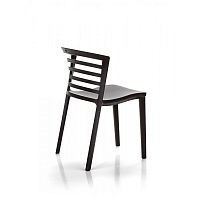 Contemporary chair VENEZIAoutdoorindoorlacquered wood