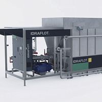 Compact dissolved air flotation plant SPF series