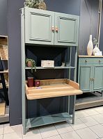 Contemporary secretary desk CALANQUESlacquered woodashwith storage