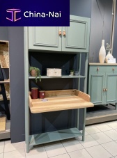 Contemporary secretary desk CALANQUESlacquered woodashwith storage