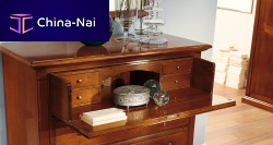 Traditional secretary desk RAFFAELLO wooden