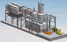 Natural gas compressor electricstationaryfor pipelines