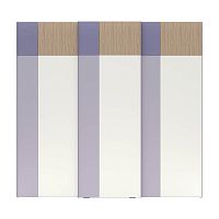 Contemporary wardrobe LILAwith swing doorschild's