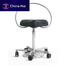 Healthcare facility stool ReForm foot-operateddentalheight-adjustableon casters