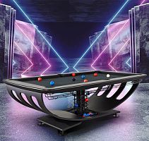 Original design pool table S6homesolid woodsteel