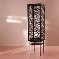 Contemporary display cabinet ENIGMAfree-standingglasspowder-coated steel