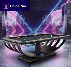 Original design pool table S6homesolid woodsteel