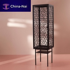 Contemporary display cabinet ENIGMAfree-standingglasspowder-coated steel
