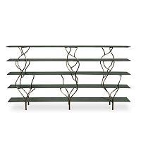 Original design shelf ALBEROwoodenwrought iron