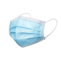 Adult surgical mask box of 50blue3-ply