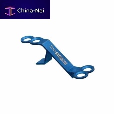 Vertebra laminoplasty plate cervical vertebrametallic