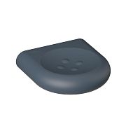 Wall-mounted soap dish 477.02B100plastic